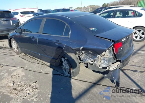 2008 Honda Civic Lx из США, поврежденный, VIN 1HGFA16508L007123